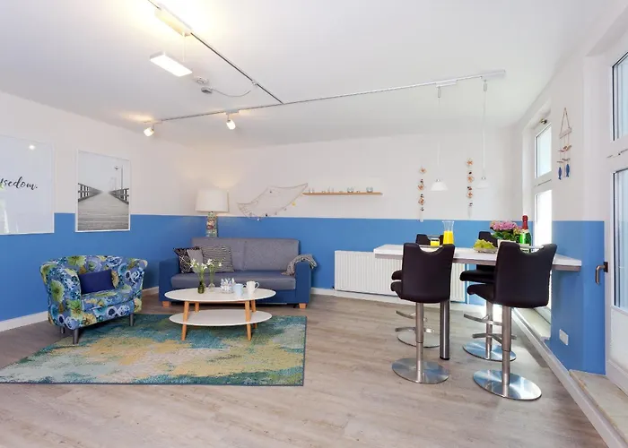 아파트 Zum Weissen Roessl App Strandmuschel 제바트헤링스도르프