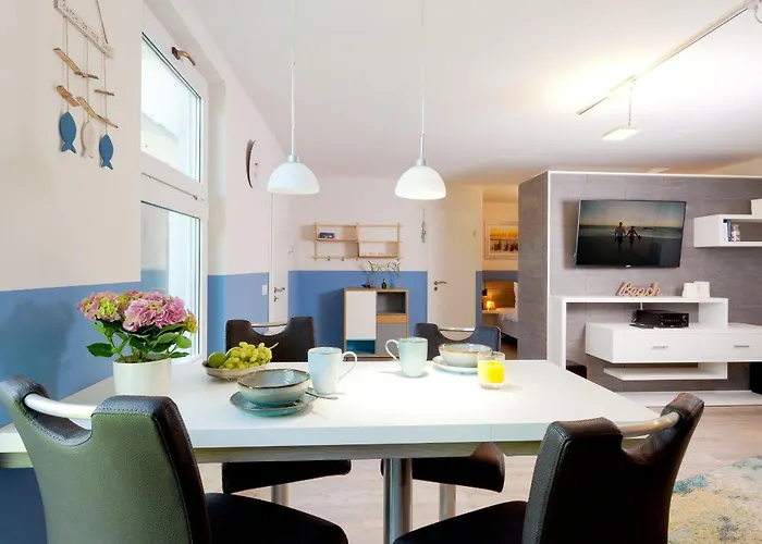 아파트 Zum Weissen Roessl App Strandmuschel *